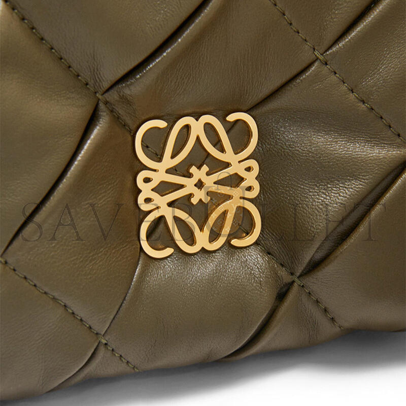 LOEWE MINI PUFFER GOYA BAG IN SHINY NAPPA LAMBSKIN (20*13*6cm)